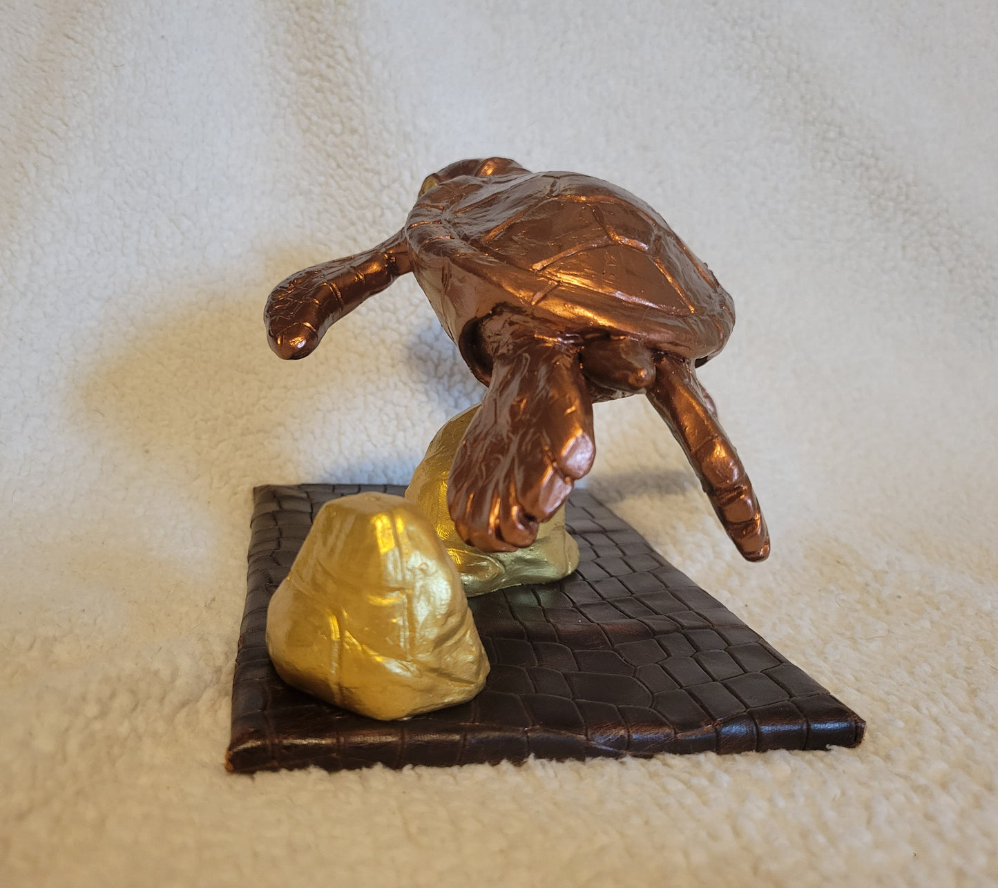 DP-SO | Green Sea Turtle & Atlantic Pygmy Octopus Sculptures