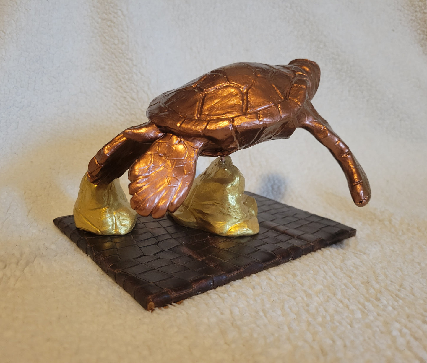 DP-SO | Green Sea Turtle & Atlantic Pygmy Octopus Sculptures