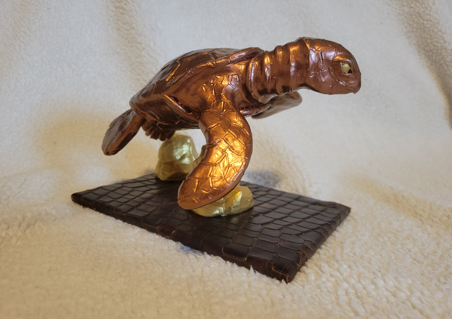 DP-SO | Green Sea Turtle & Atlantic Pygmy Octopus Sculptures