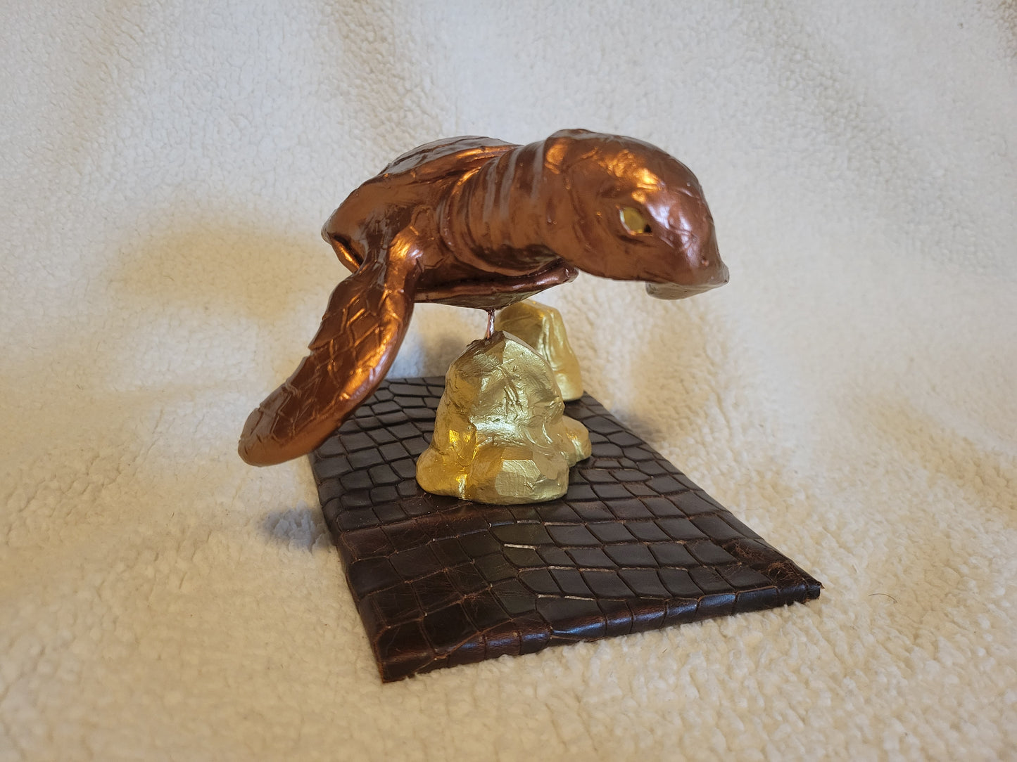 DP-SO | Green Sea Turtle & Atlantic Pygmy Octopus Sculptures