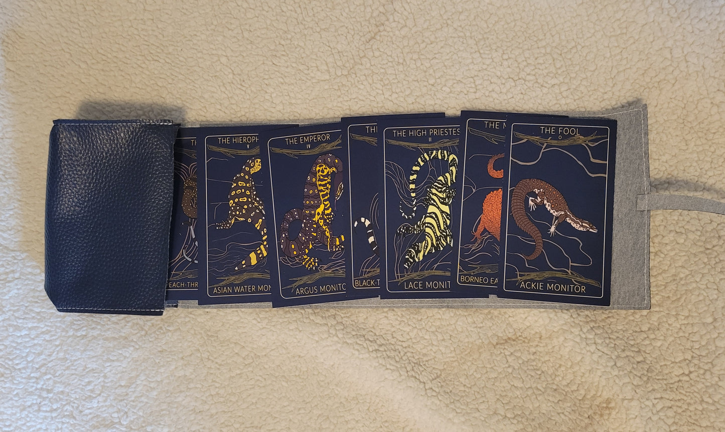 Monitor Lizard Tarot Card Pack (Major Arcana)
