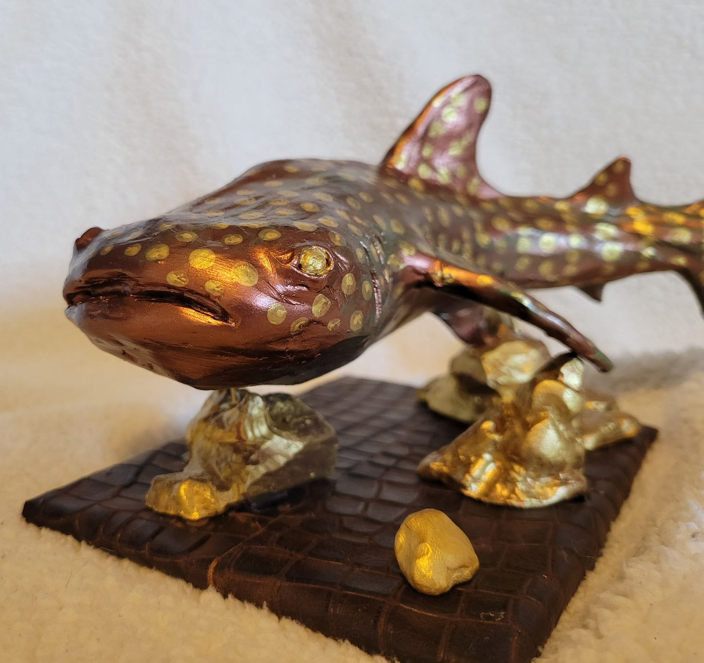 Whale Shark (Rusting Bronze & Gold)
