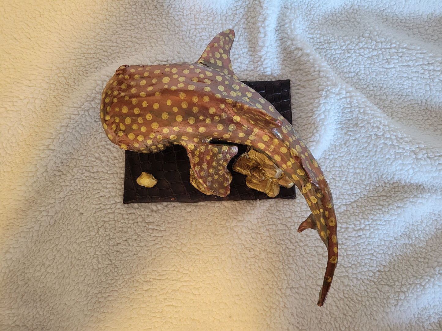 Whale Shark (Rusting Bronze & Gold)