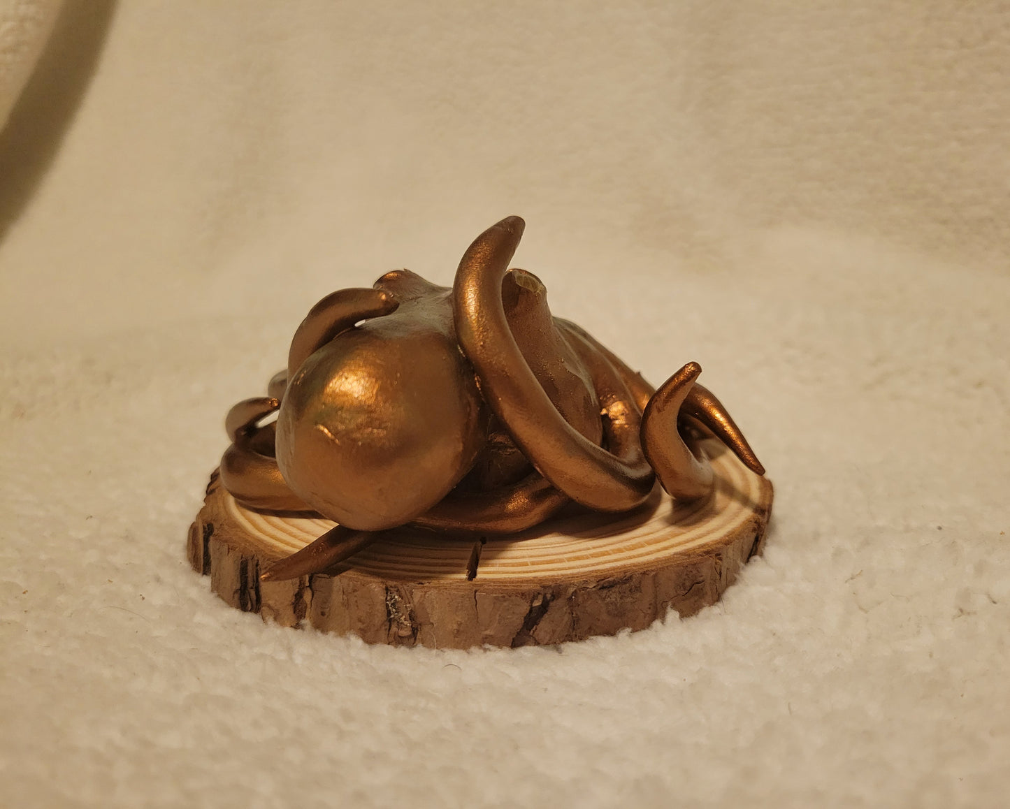 Atlantic Pygmy Octopus (Rusting Bronze & Gold)*