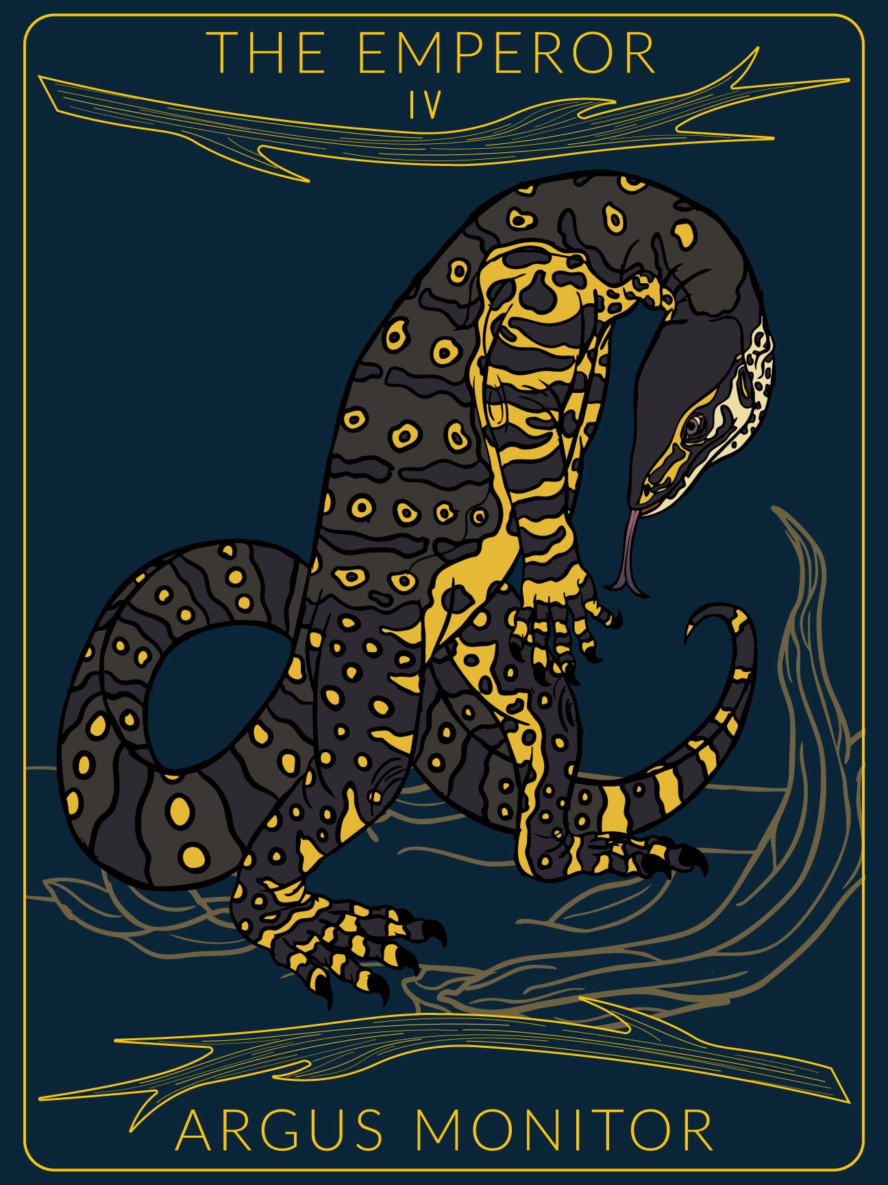 Argus Monitor Tarot card