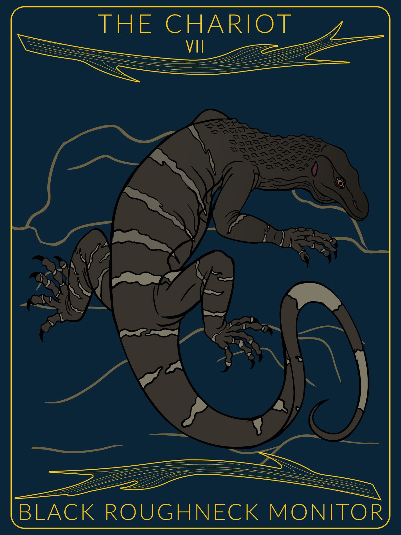 Monitor Lizard Tarot Card Pack (Major Arcana)