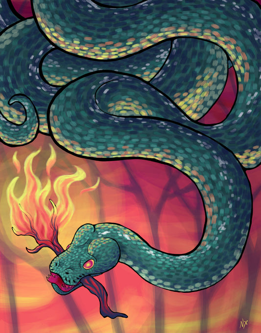 Arsonist | Green Tree Python