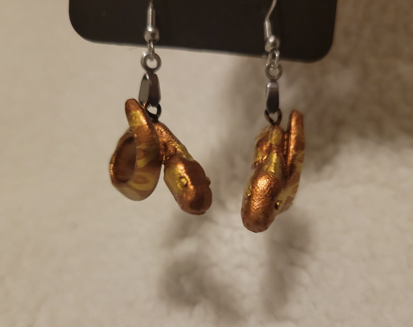 Ball Python Earrings