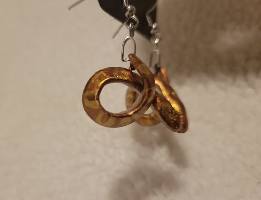 Ball Python Earrings