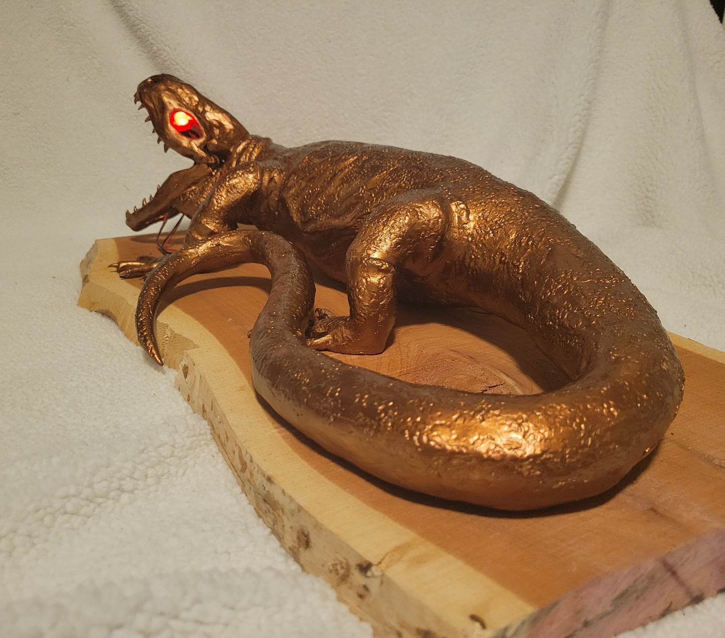 Brutus | Skull-Faced Tegu Sculpture